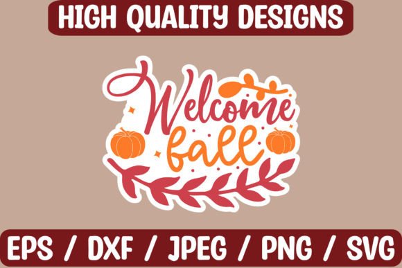 Download Fall Sticker Design - Premium Bundle