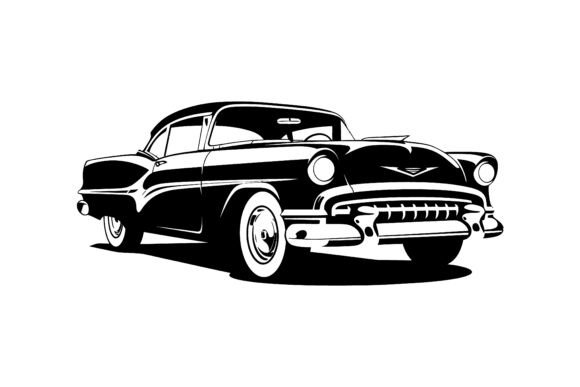 Download Classic Car Vector, Vintage Auto - Car vector Collection
